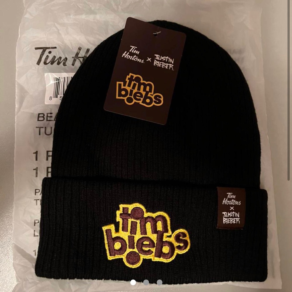 Justin Bieber TimBiebs Beanie - BNWT